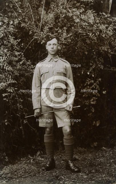 Private Nelson, 5th East Surrey regiment, Chakrata, India, 1917. Artist: Unknown
