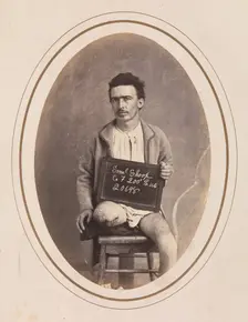 Private Samuel Shoop, Company F, 200th Pennsylvania Infantry, April-May 1865. Creator: Reed Brockway Bontecou