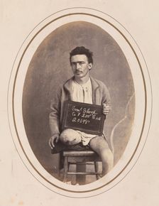 Private Samuel Shoop, Company F, 200th Pennsylvania Infantry, April-May 1865. Creator: Reed Brockway Bontecou