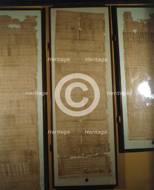 Privilege granted by Pope John XIII Dilectioni et Fraternitati 'to the bishops of Gauls', papyrus…