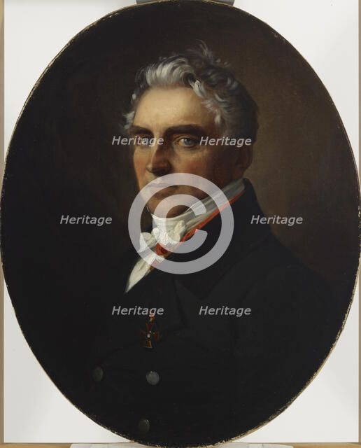 Privy Councillor Carl Daniel von Haartman, mid-19th century. Creator: Timoleon von Neff.