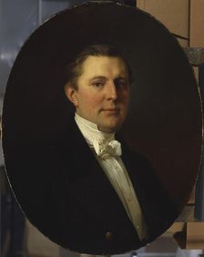 Privy Councillor Carl F. G. von Haartman, 1856. Creator: Johan Gustaf Köhler