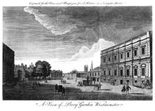 Privy Garden Westminster, London, 18th century