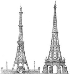 Prize designs for the Great Tower, 1890. Creator: Unknown
