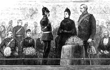 Prize Distribution to the Second Volunteer Battalion Royal Fusiliers at St. James's Hall, 1883. Creator: Unknown