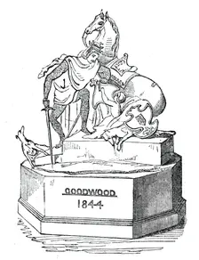 Prize plate, 1844. Creator: Unknown