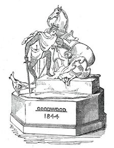 Prize plate, 1844. Creator: Unknown