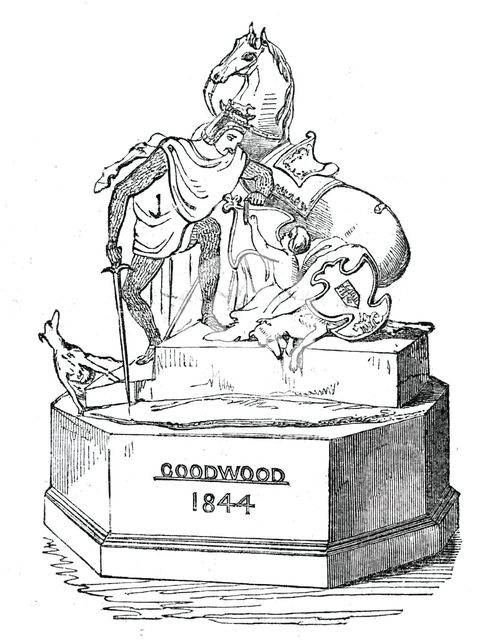 Prize plate, 1844. Creator: Unknown.