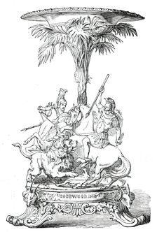 Prize Plate - Goodwood Races - the Steward's Cup, 1850. Creator: Unknown