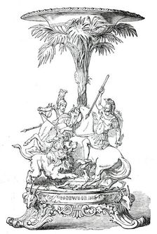 Prize Plate - Goodwood Races - the Steward's Cup, 1850. Creator: Unknown