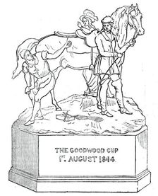 Prize plate - "The Cup", 1844. Creator: Unknown