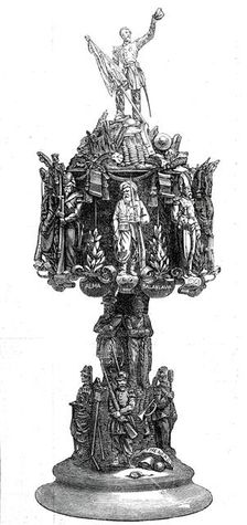 Prize won at the Tir National, Vincennes, 1860. Creator: Unknown