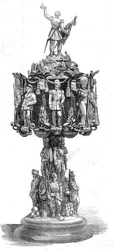 Prize won at the Tir National, Vincennes, 1860. Creator: Unknown