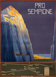 Pro Sempione, 1913. Creator: Eggimann, Hans (1872-1929)