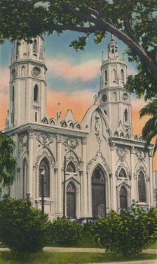 Procathedral of San Nicolas de Tolentino, Barranquilla c1940s
