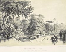 Procession to Ibu, 1840. Creator: William Walton