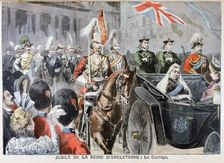 Procession, Diamond Jubilee of Queen Victoria, 1897. Artist: Oswaldo Tofani