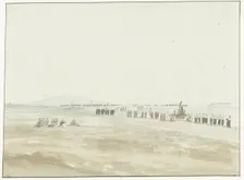 Procession in the vicinity of Cerignola, 1778. Creator: Louis Ducros