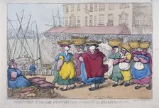 Procession of the Cod Company from St Giles's to Billingsgate 1810. Artist: Anon