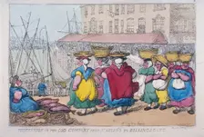 Procession of the Cod Company from St Giles's to Billingsgate 1810. Artist: Anon