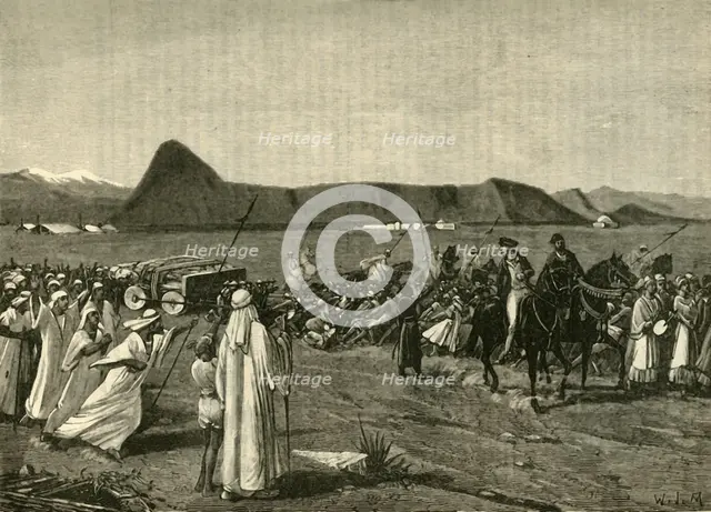 'Procession of the Bull', 1890.   Creator: Unknown.