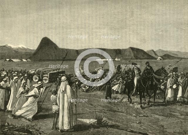 'Procession of the Bull', 1890.   Creator: Unknown.