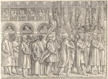 Procession of the Doge in Venice, 1556-61. Creator: Matteo Pagano