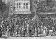 Procession of the League (la Ligue), Paris, 24 May 1590. Creator: Unknown