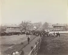 Procession of Troops and Civilians on Way to Dedication of Soldiers National..., November 19, 1863. Creators: Isaac G. Tyson, Charles J. Tyson