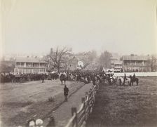 Procession of Troops and Civilians on Way to Dedication of Soldiers National..., November 19, 1863. Creators: Isaac G. Tyson, Charles J. Tyson