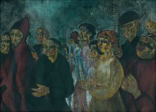 Procession of virgins, 1927. Creator: Konstantin Bauer