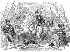 Procession of archers, 1844. Creator: Unknown