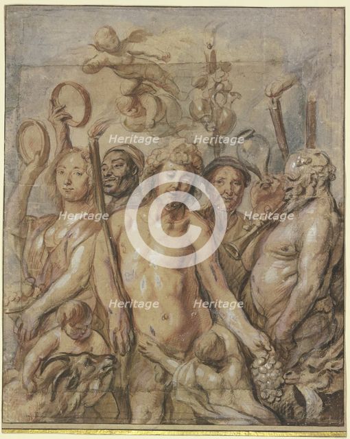 Procession of Bacchus (Triumph of Bacchus). Creator: Jacob Jordaens I.