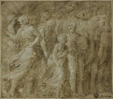 Procession of Figures and Oxen, n.d. Creator: Biagio Pupini