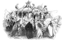 Procession of Her Majesty to open the new Royal Exchange..., 1844. Creator: Unknown