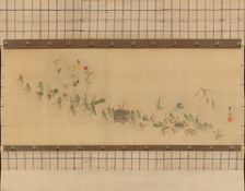 Procession of Insects, 19th century. Creator: Nishiyama Kan'ei