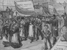 Procession of Match-Makers To Westminster 1892. Artist: William Douglas Almond