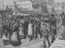 Procession of Match-Makers To Westminster 1892. Artist: William Douglas Almond