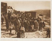 Procession of San Estevan-Acoma, 1904. Creator: Edward Sheriff Curtis
