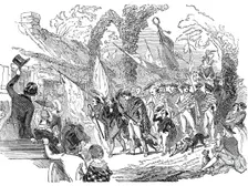 Procession of shepherds, 1844. Creator: Unknown