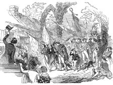 Procession of shepherds, 1844. Creator: Unknown