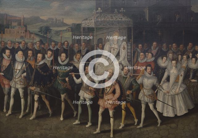 Procession Portrait of Queen Elizabeth, ca 1600-1603. Artist: Anonymous  