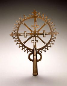 Processional cross, 14th-15th century. Creator: Unknown