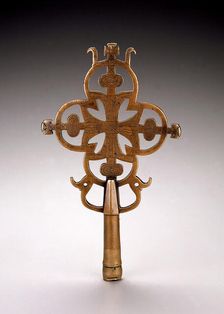 Processional cross, 14th-15th century. Creator: Unknown