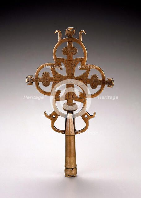 Processional cross, 14th-15th century. Creator: Unknown.