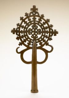 Processional cross, 15th century. Creator: Unknown