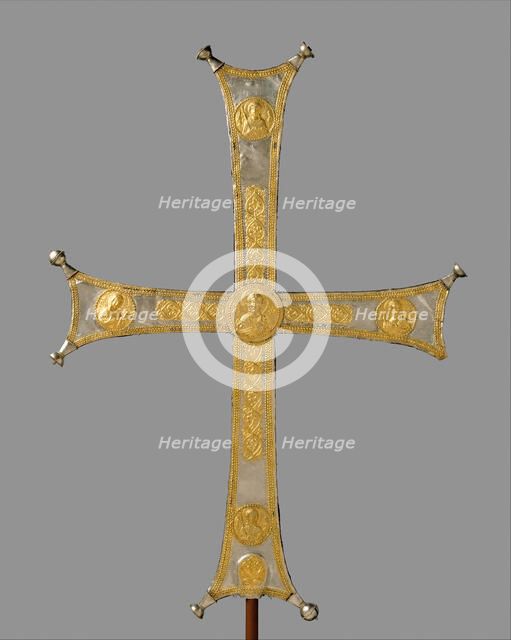 Processional Cross, Byzantine, ca. 1000-1050. Creator: Unknown.