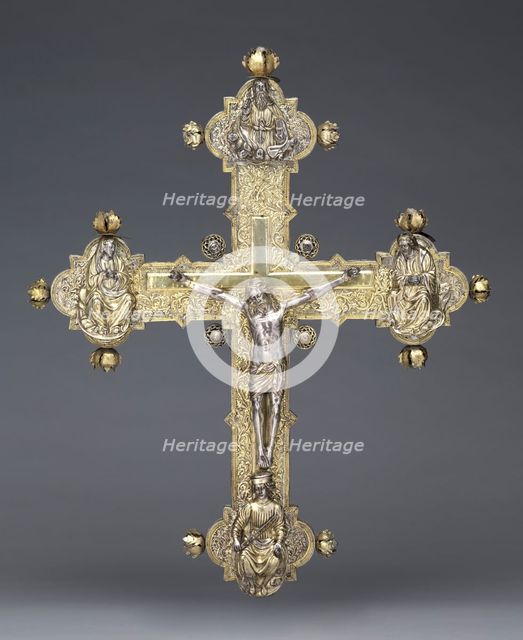 Processional Cross, c. 1440-1450. Creator: Pietro Vannini (Italian, 1413/14-1495/96).