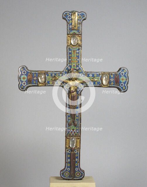 Processional Cross, French, 13th century. Creator: Unknown.