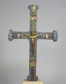 Processional Cross, French, 13th century. Creator: Unknown